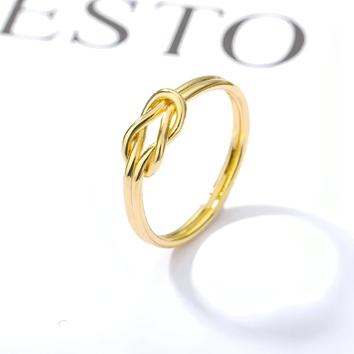 Knot Infinity Ring - Allure SocietyRings