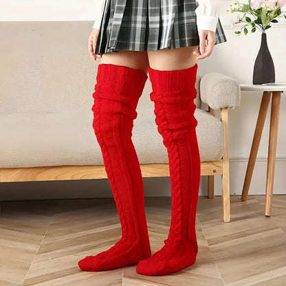 Large Knit Cozy Socks for Chilling - Allure SocietyLoungewear Pants