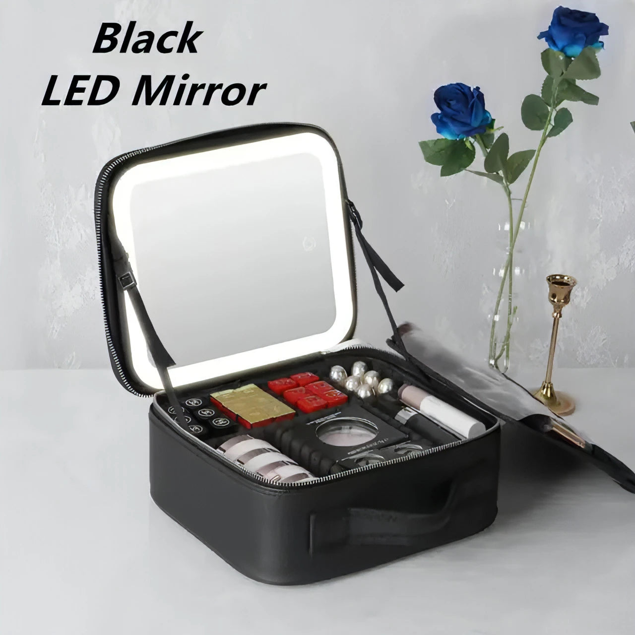 LED Light Cosmetic Bag - Allure SocietyMakeup Storage