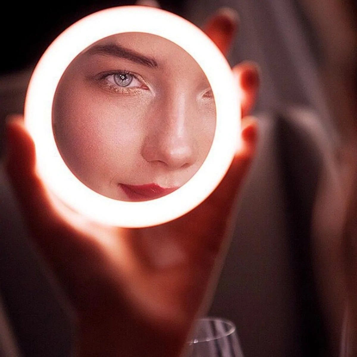 LED Makeup Mirror Wireless Charger - Allure SocietyMirrors