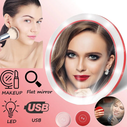 LED Makeup Mirror Wireless Charger - Allure SocietyMirrors