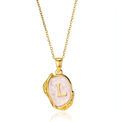 Letters Dimensional Necklace - Allure Society