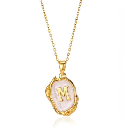 Letters Dimensional Necklace - Allure Society