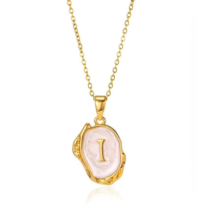 Letters Dimensional Necklace - Allure Society