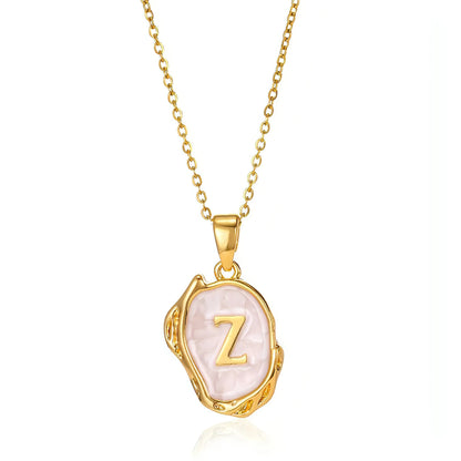 Letters Dimensional Necklace - Allure SocietyNecklaces