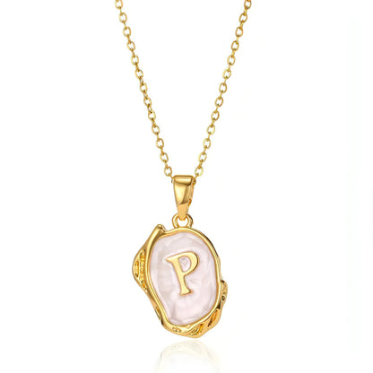 Letters Dimensional Necklace - Allure SocietyNecklaces