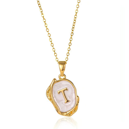 Letters Dimensional Necklace - Allure SocietyNecklaces