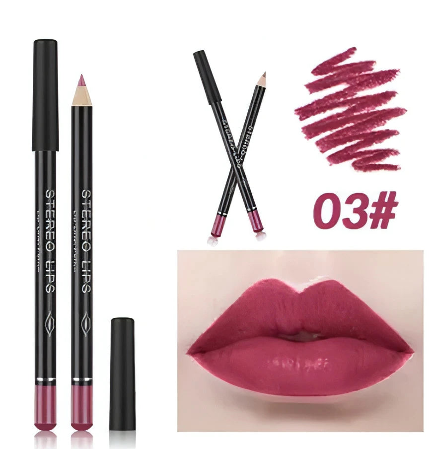 Lip Liner Pencils 13 Colours - Allure SocietyLip Liner