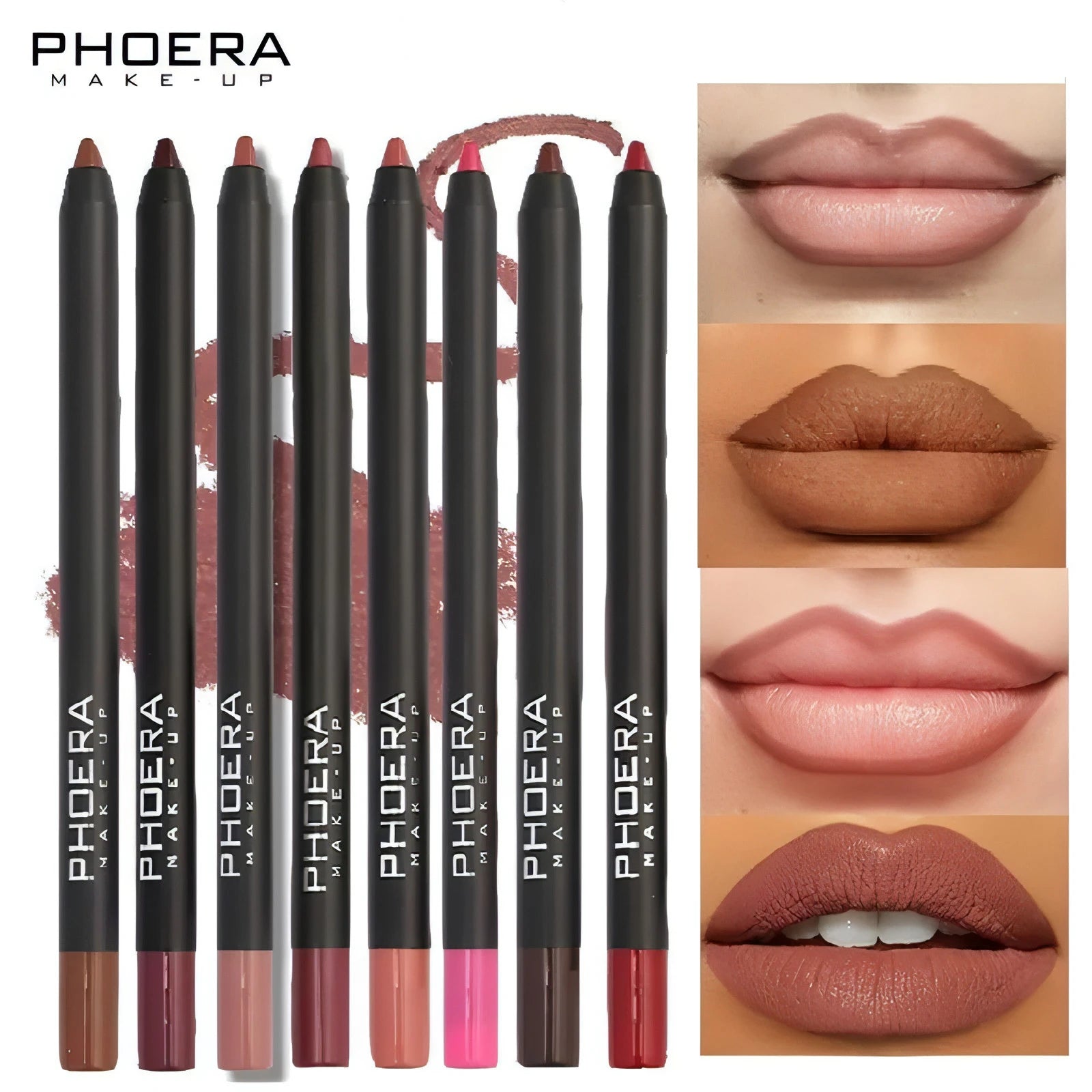 Lip Liner Pencils 13 Colours - Allure SocietyLip Liner