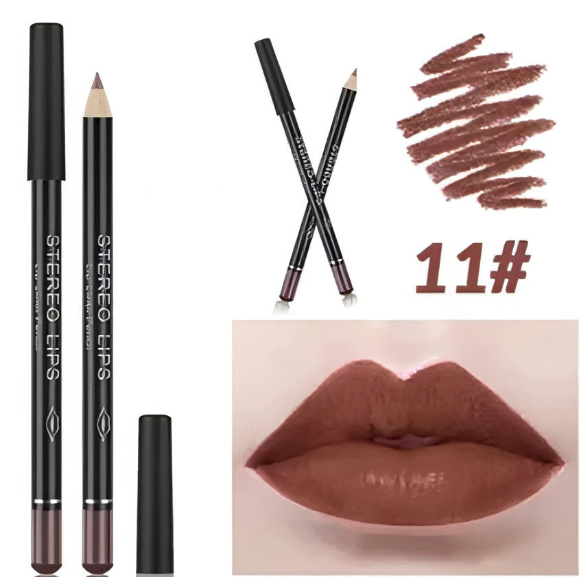 Lip Liner Pencils 13 Colours - Allure SocietyLip Liner