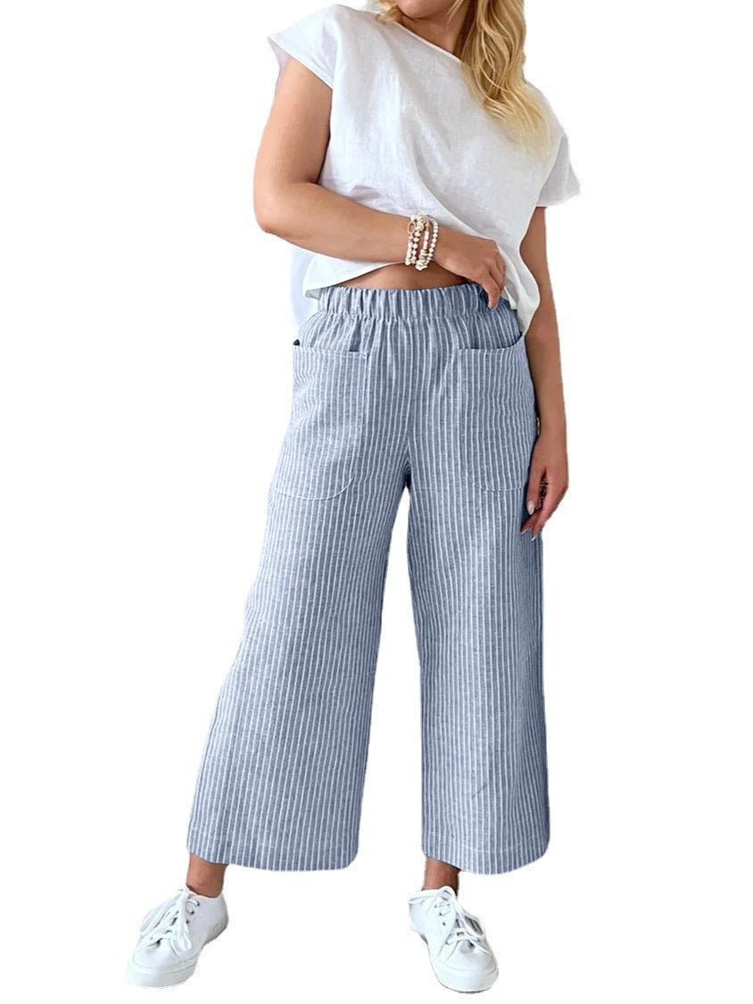 Loose Fashion Casual Straight Leg Pants for Women - Allure SocietyCasualwear Pants