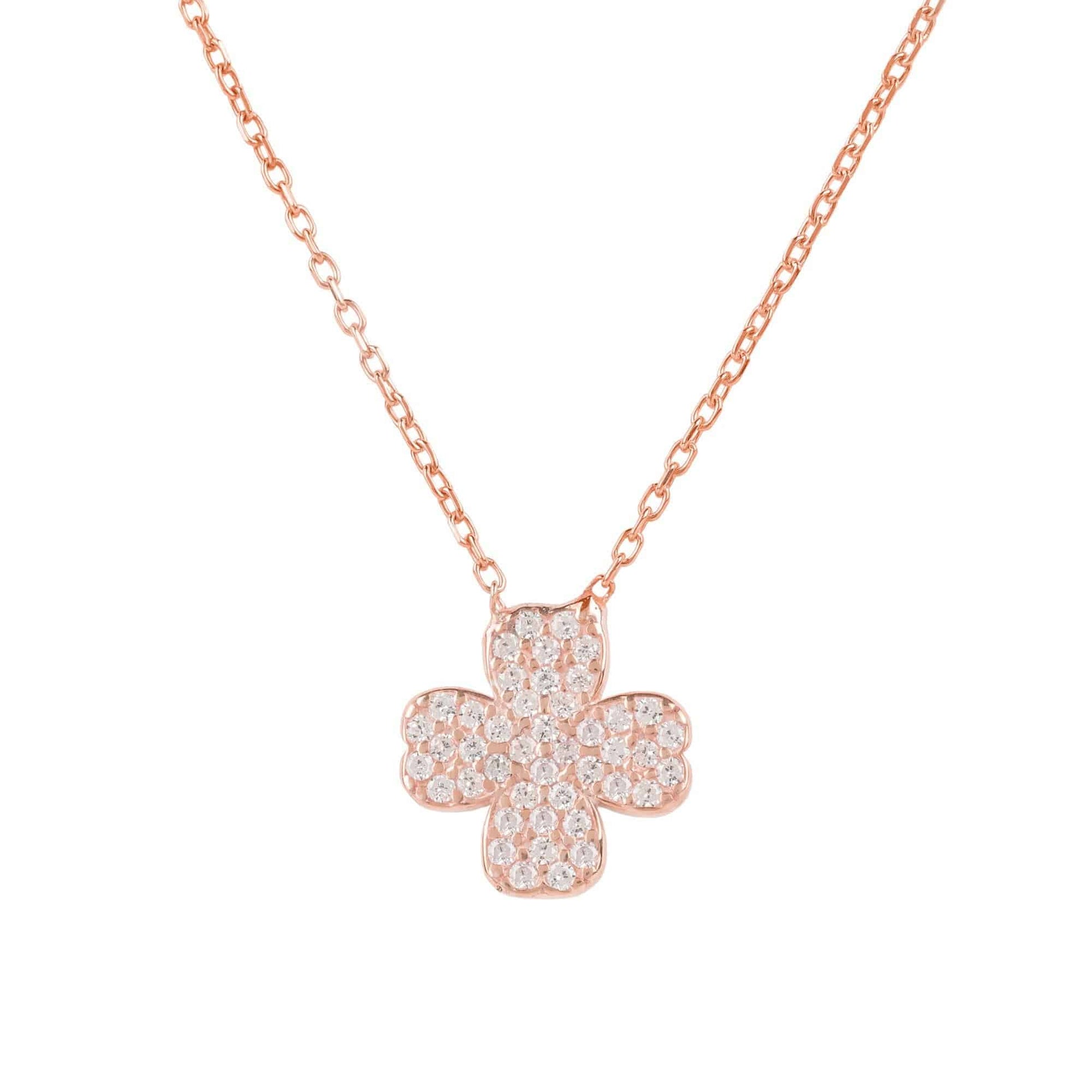 Lucky Four Leaf Clover Necklace - Allure SocietyNecklaces