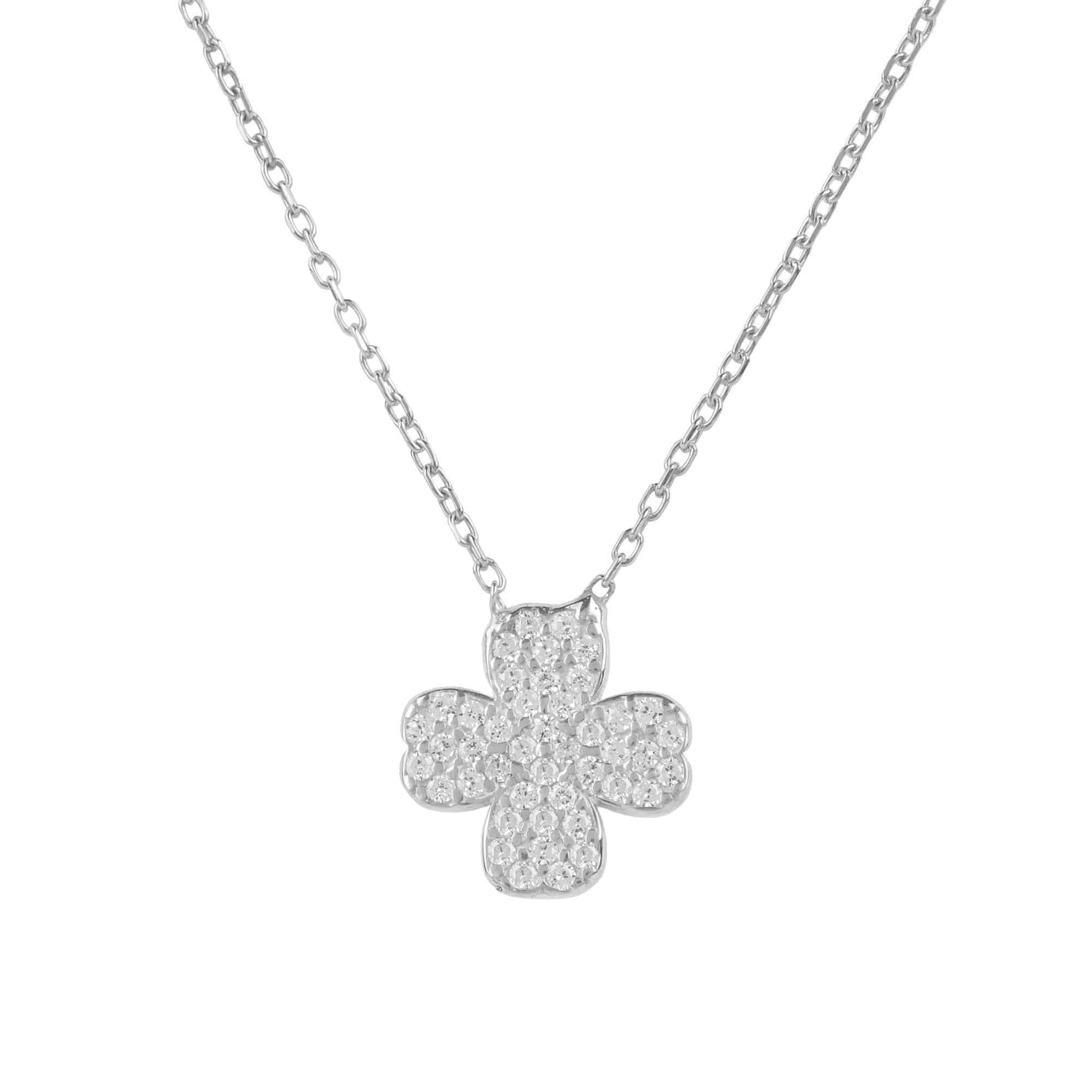 Lucky Four Leaf Clover Necklace - Allure SocietyNecklaces