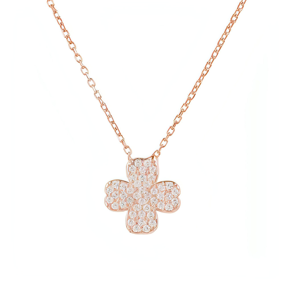 Lucky Four Leaf Clover Necklace - Allure SocietyNecklaces