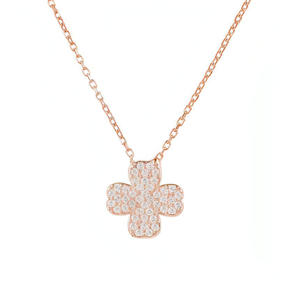 Lucky Four Leaf Clover Necklace - Allure SocietyNecklaces