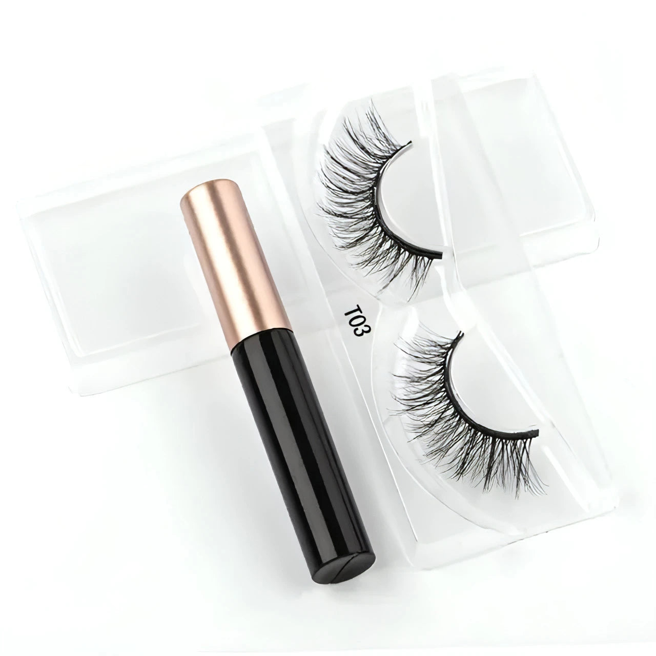 Magnetic Eyelashes 3D Mink - Allure SocietyFalse Eyelashes