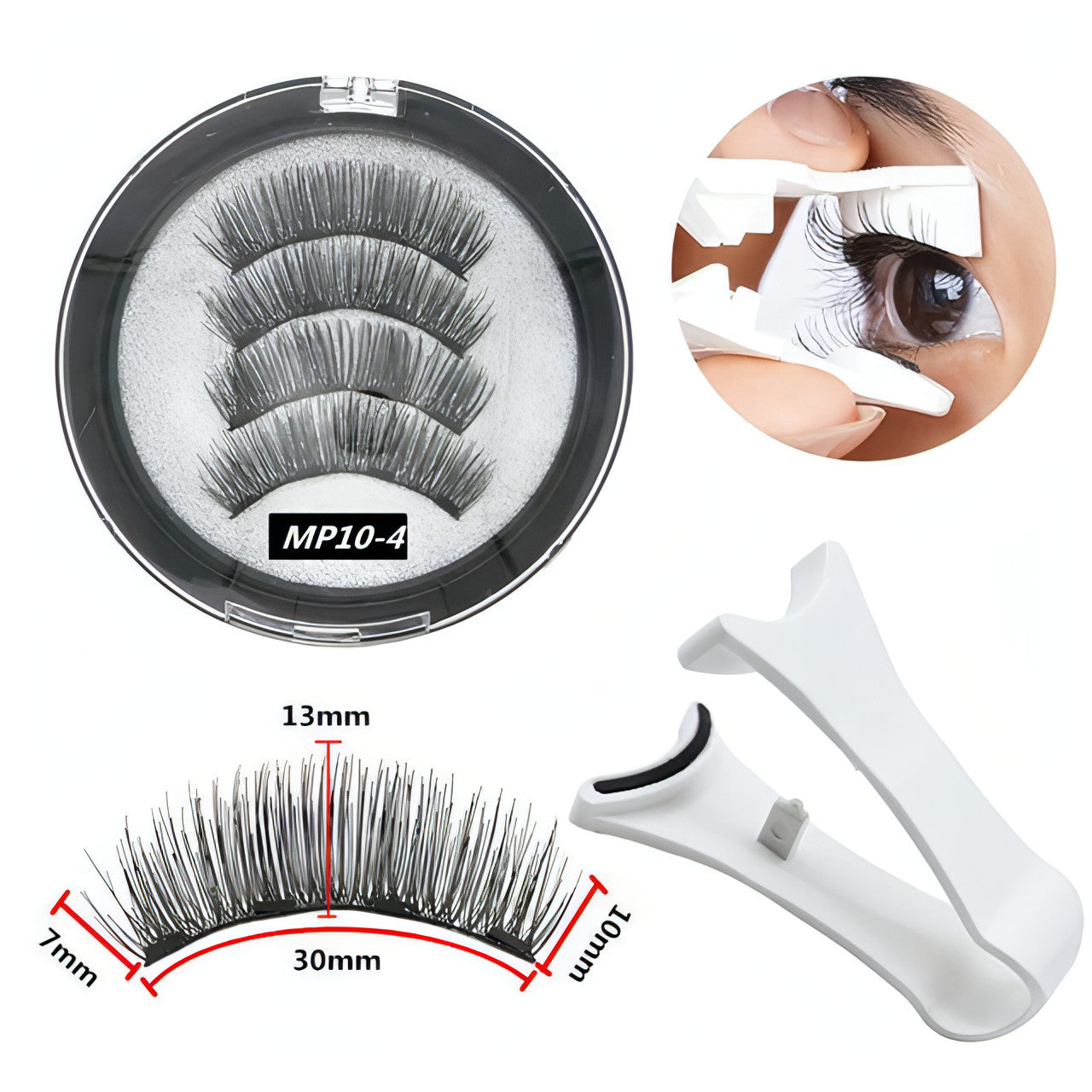 Magnetic Eyelashes - Allure SocietyFalse Eyelashes