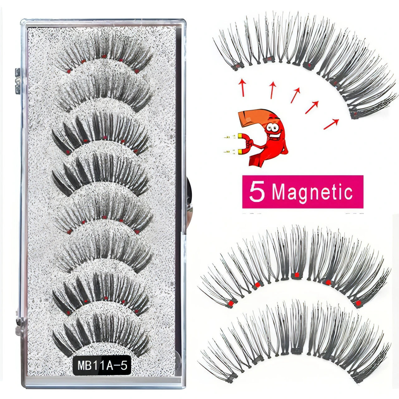 Magnetic Eyelashes Curler Set - Allure SocietyFalse Eyelashes