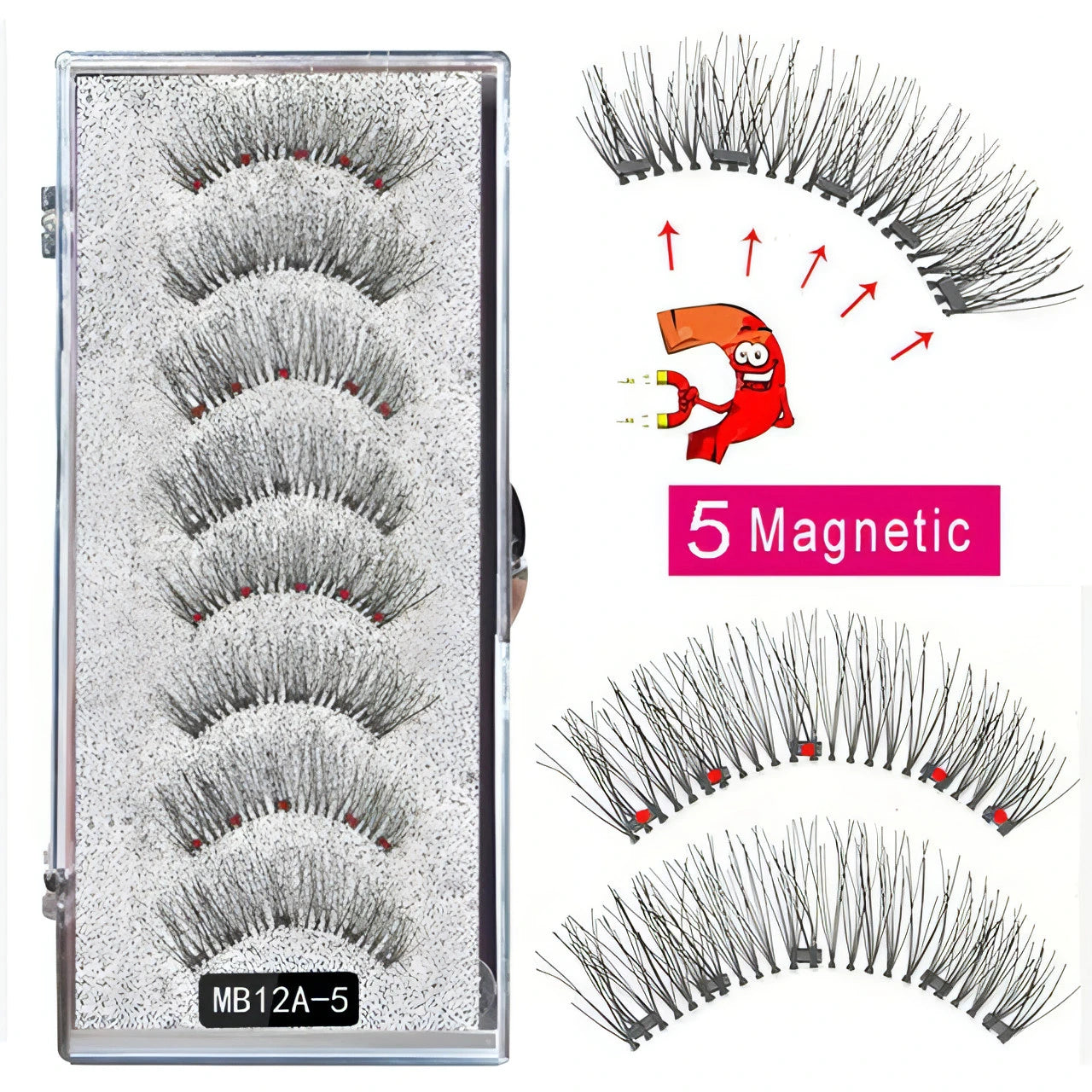 Magnetic Eyelashes Curler Set - Allure SocietyFalse Eyelashes