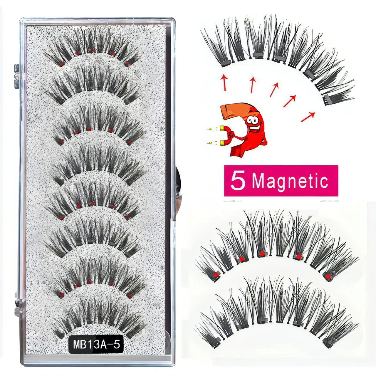 Magnetic Eyelashes Curler Set - Allure SocietyFalse Eyelashes