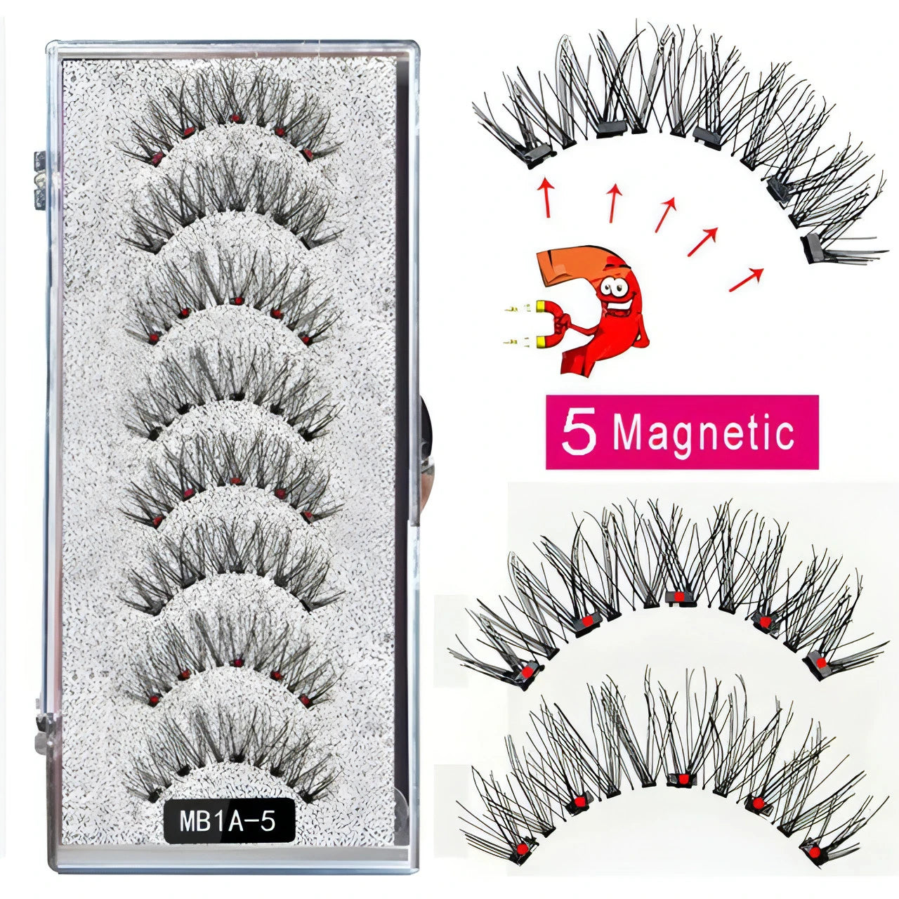 Magnetic Eyelashes Curler Set - Allure SocietyFalse Eyelashes