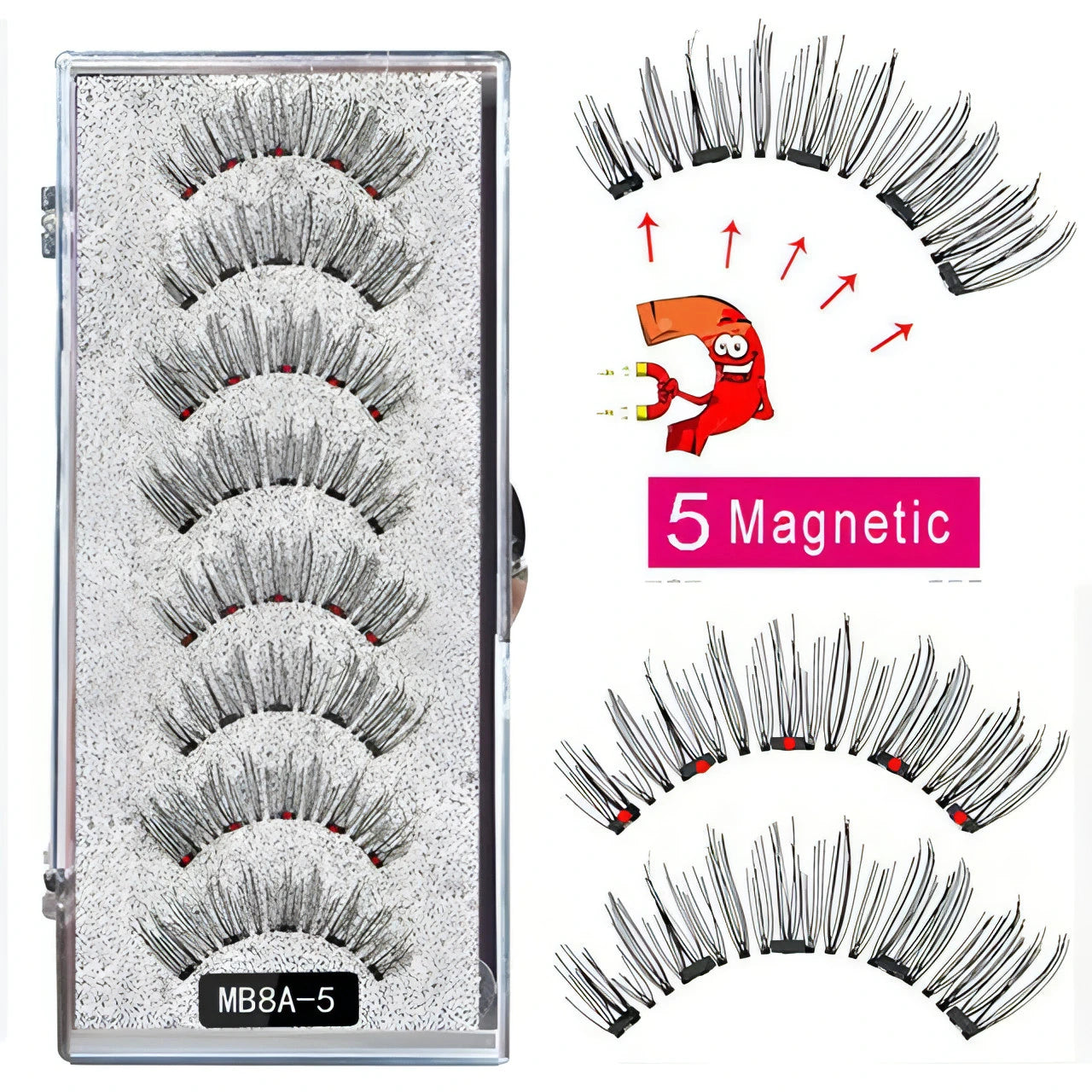 Magnetic Eyelashes Curler Set - Allure SocietyFalse Eyelashes