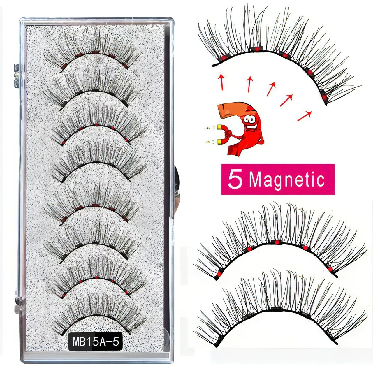 Magnetic Eyelashes Curler Set - Allure SocietyFalse Eyelashes