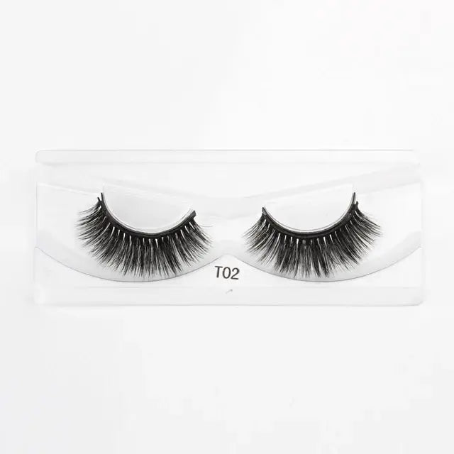 Magnetic Eyelashes Set with Waterproof Eyeliner and Tweezer - Allure SocietyFalse Eyelashes