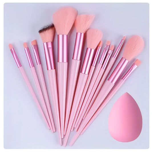 Makeup Brush Set Handle - Allure SocietyMakeup Brush Set