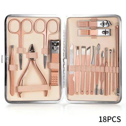 Manicure Nail Clipper Set - Allure SocietyCosmetic Tools