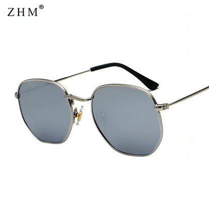 Metal Frame Pilot Sunglasses - Allure SocietyUV Sunglasses