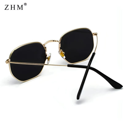 Metal Frame Pilot Sunglasses - Allure SocietyUV Sunglasses