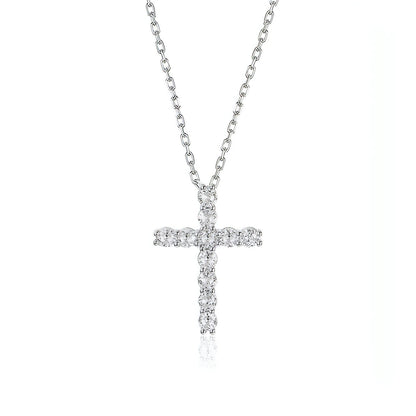 Moissanite Cross Pendants For Women - Allure SocietyNecklaces