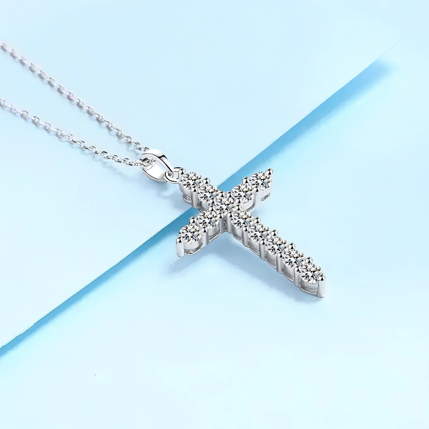 Moissanite Diamond Necklace - Allure SocietyNecklaces