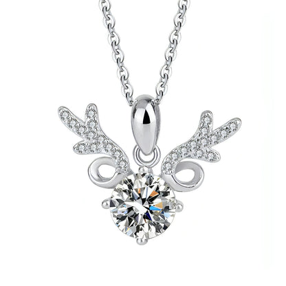 Moissanite Diamond Necklace - Allure SocietyNecklaces