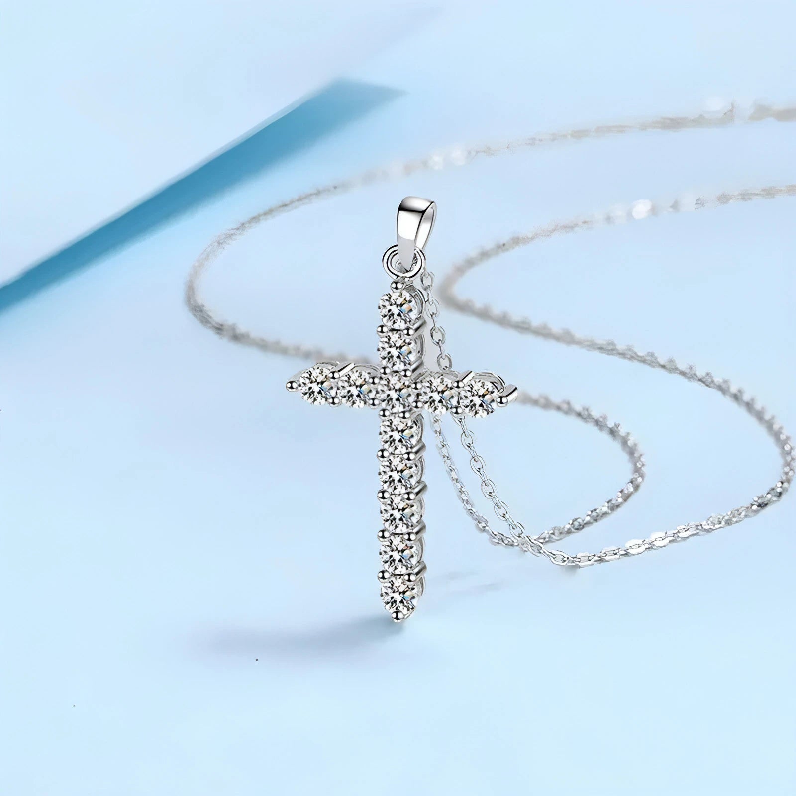 Moissanite Diamond Necklace - Allure SocietyNecklaces