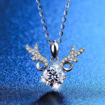 Moissanite Diamond Necklace - Allure SocietyNecklaces