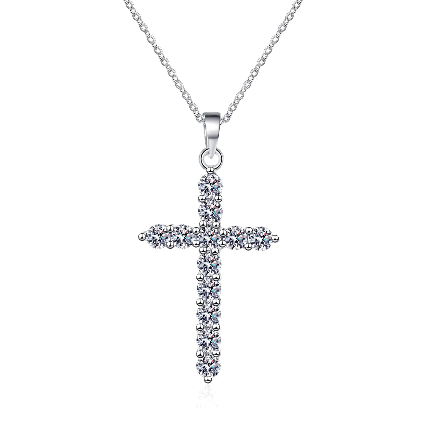 Moissanite Diamond Necklace - Allure SocietyNecklaces