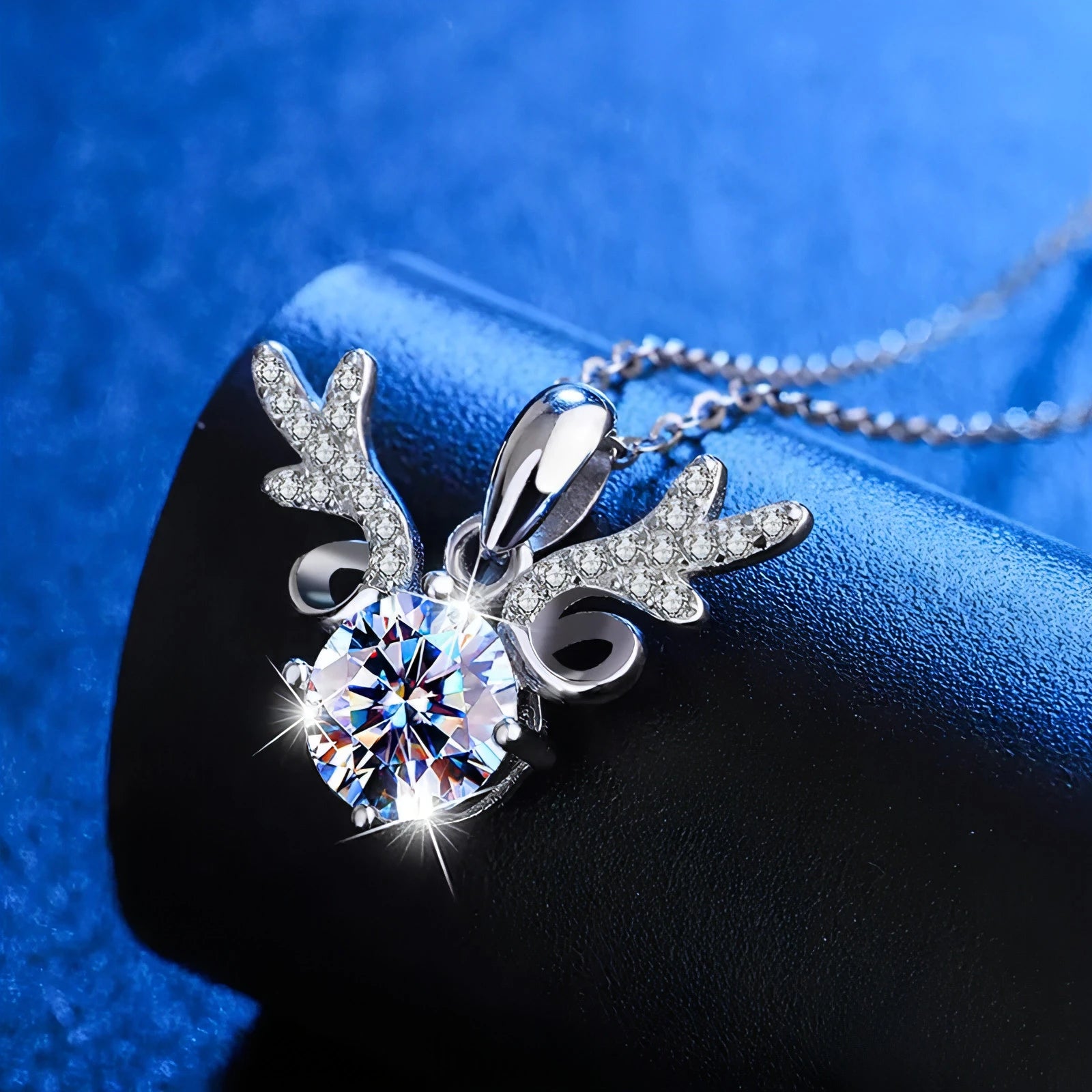 Moissanite Diamond Necklace - Allure SocietyNecklaces