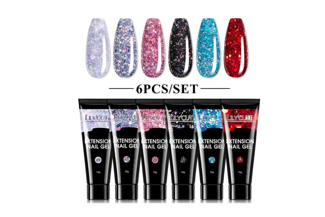 Nail Extension Gel Set - Allure SocietyFalse Nail Kits and Dryers