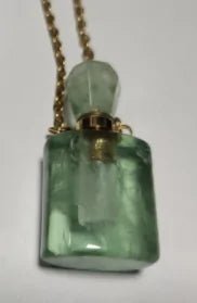 Natural Stone Essential Oil Bottles - Allure SocietyNecklaces