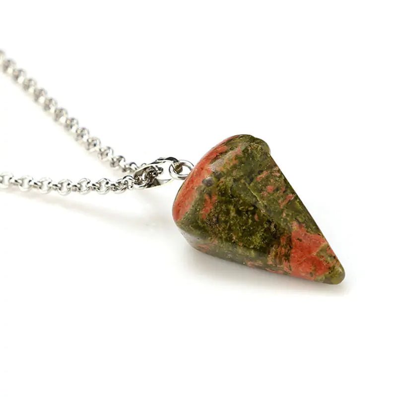 Natural Stone Pendant Necklace - Allure SocietyNecklaces