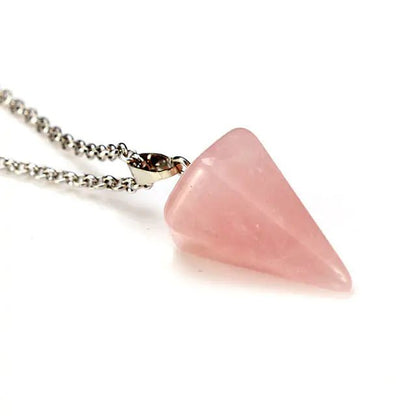 Natural Stone Pendant Necklace - Allure SocietyNecklaces