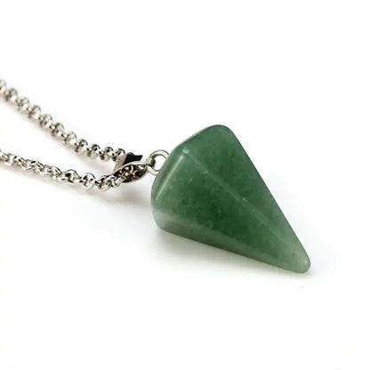 Natural Stone Pendant Necklace - Allure SocietyNecklaces