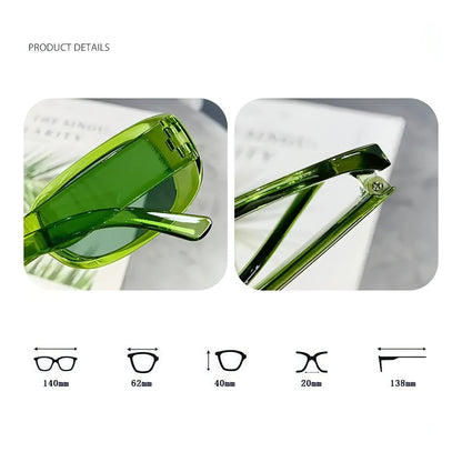 Oval Anti - Glare Sunglasses - Allure SocietyUV Sunglasses