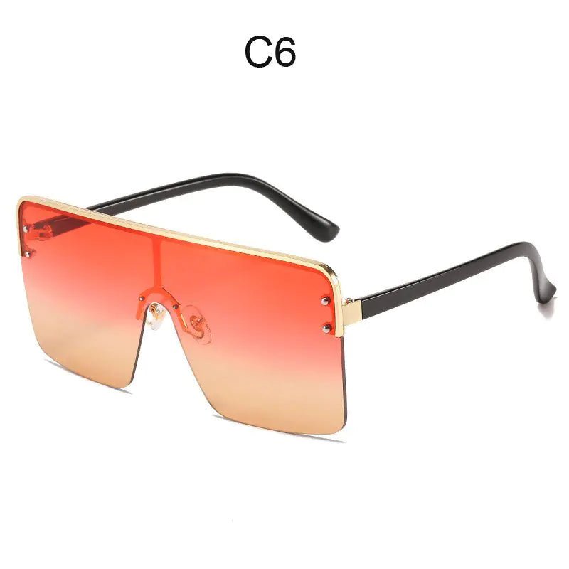 Oversized Gradient Sunglasses - Allure SocietyUV Sunglasses