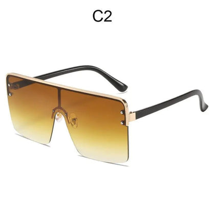 Oversized Gradient Sunglasses - Allure SocietyUV Sunglasses