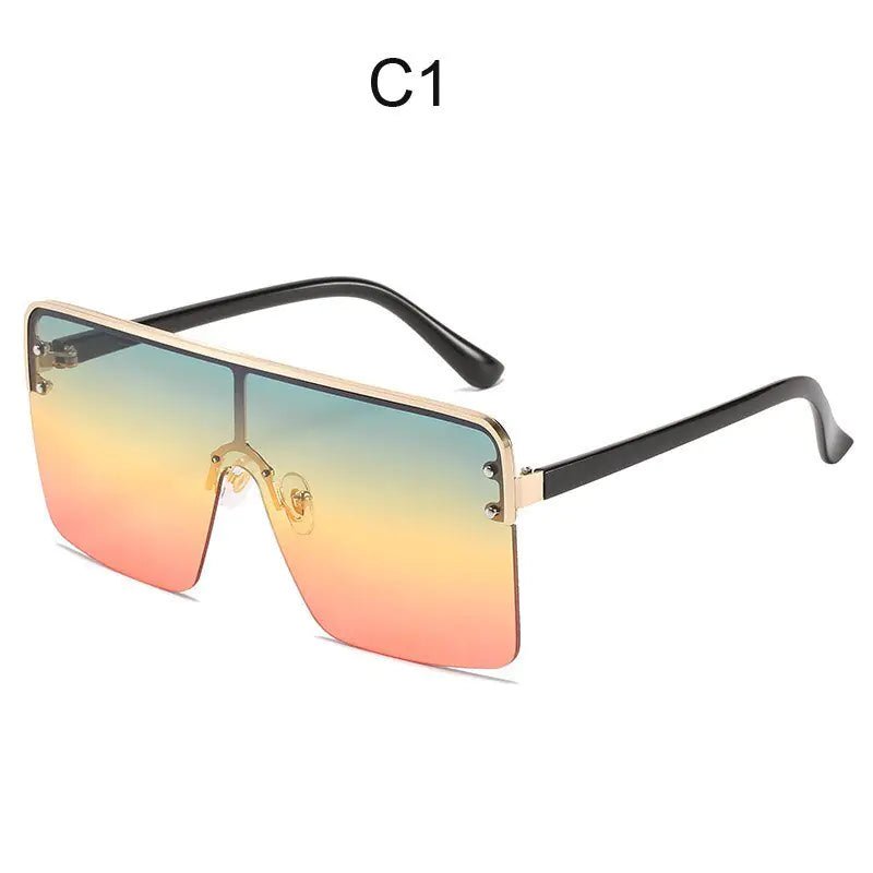 Oversized Gradient Sunglasses - Allure SocietyUV Sunglasses