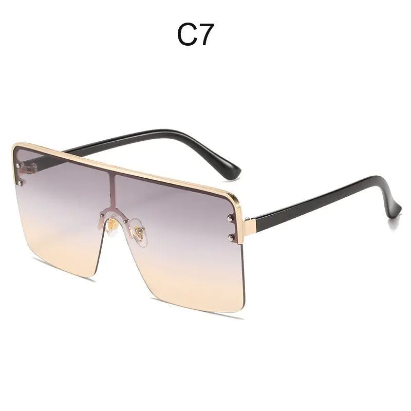 Oversized Gradient Sunglasses - Allure SocietyUV Sunglasses