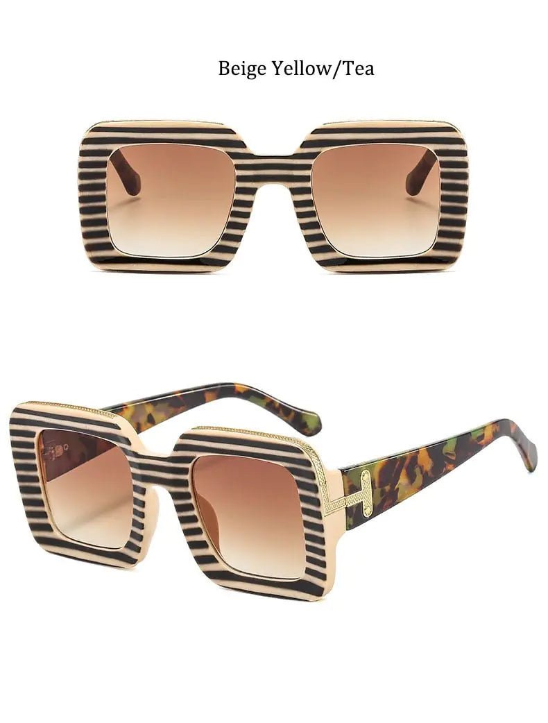 Oversized Trendy Sunglasses - Allure SocietyUV Sunglasses